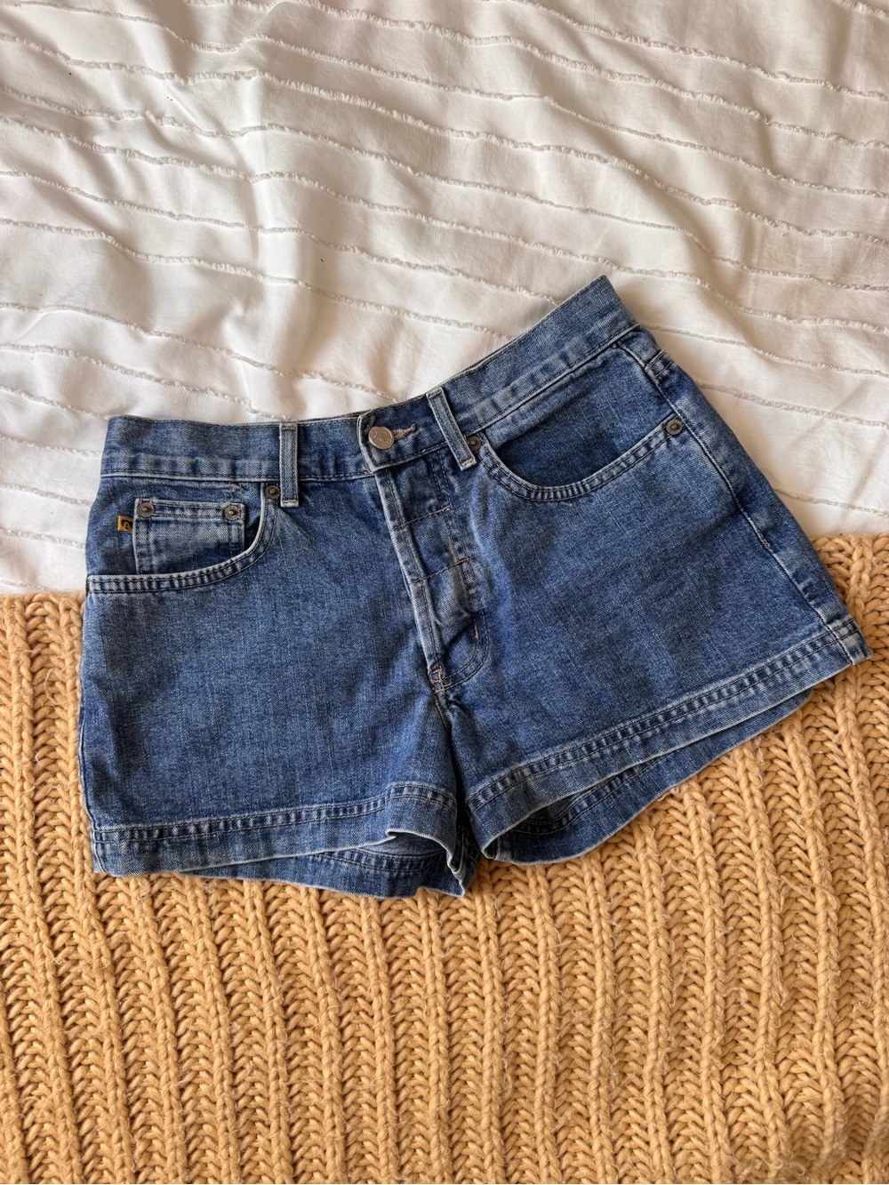 Blue Asphalt Classic Blue Denim Shorts